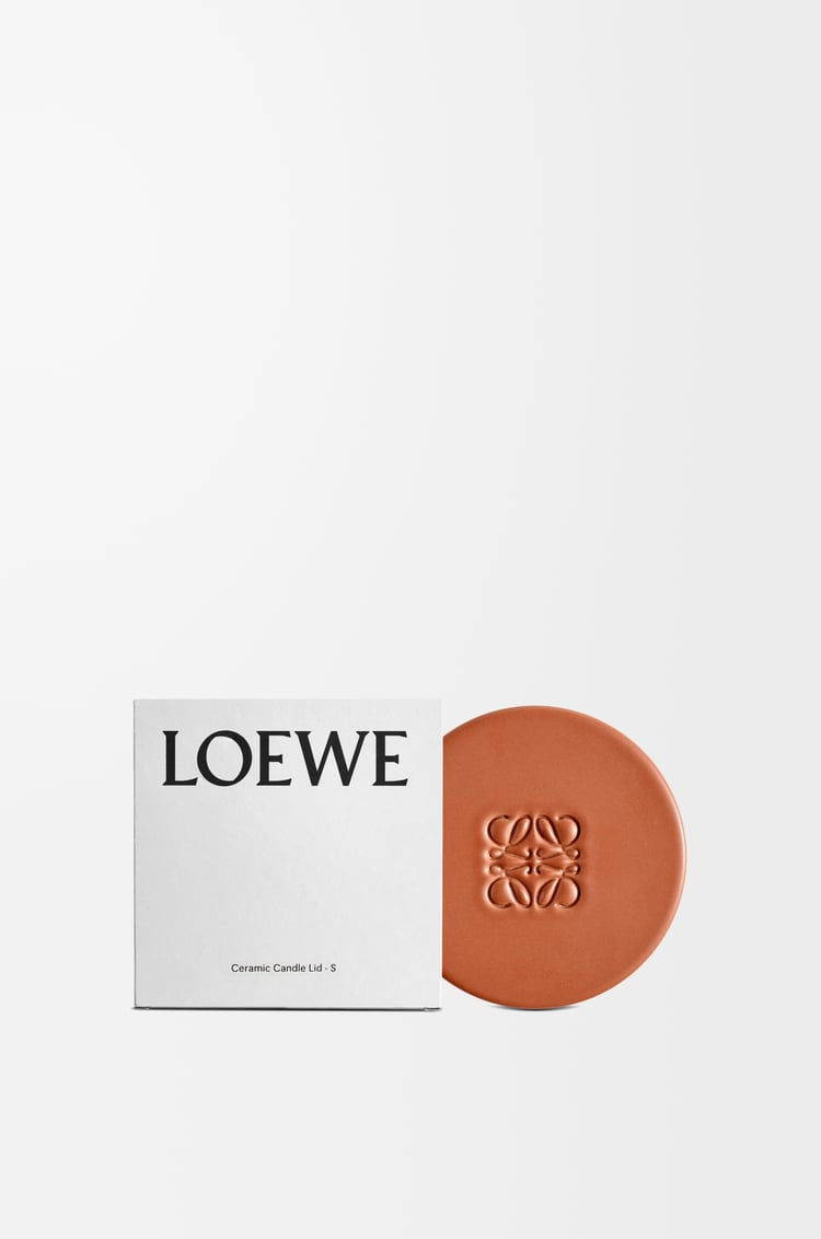 LOEWE Tapa para vela pequeña Terracota