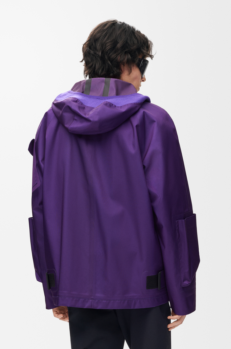 LOEWE Veste en tissu technique Violet