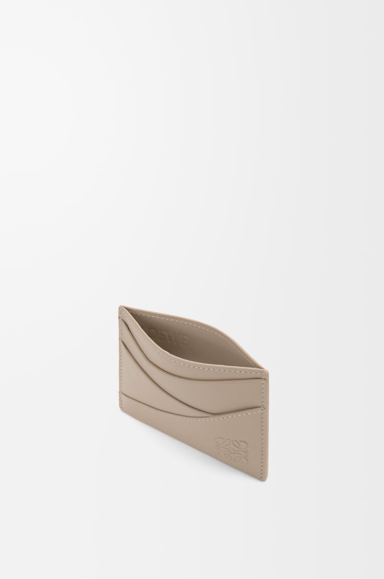 LOEWE 经典牛皮革 Puzzle 扁平卡包 麻灰色