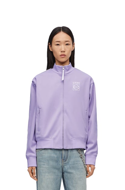 LOEWE Tracksuit jacket in technical jersey Baby Lilac plp_rd