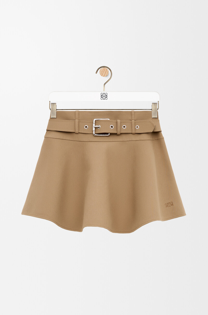 Mini skirt in cotton by LOEWE