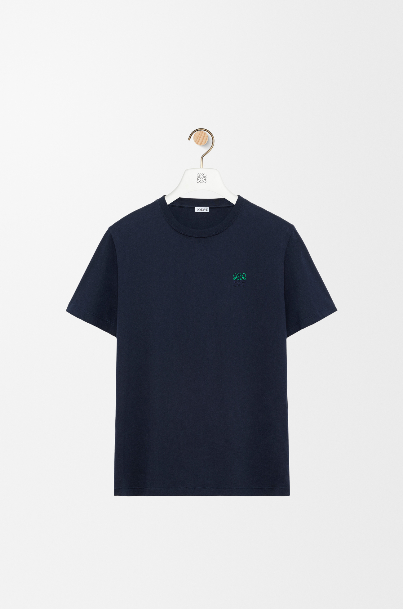 LOEWE T-shirt in cotone vestibilità regular Blu Navy Scuro