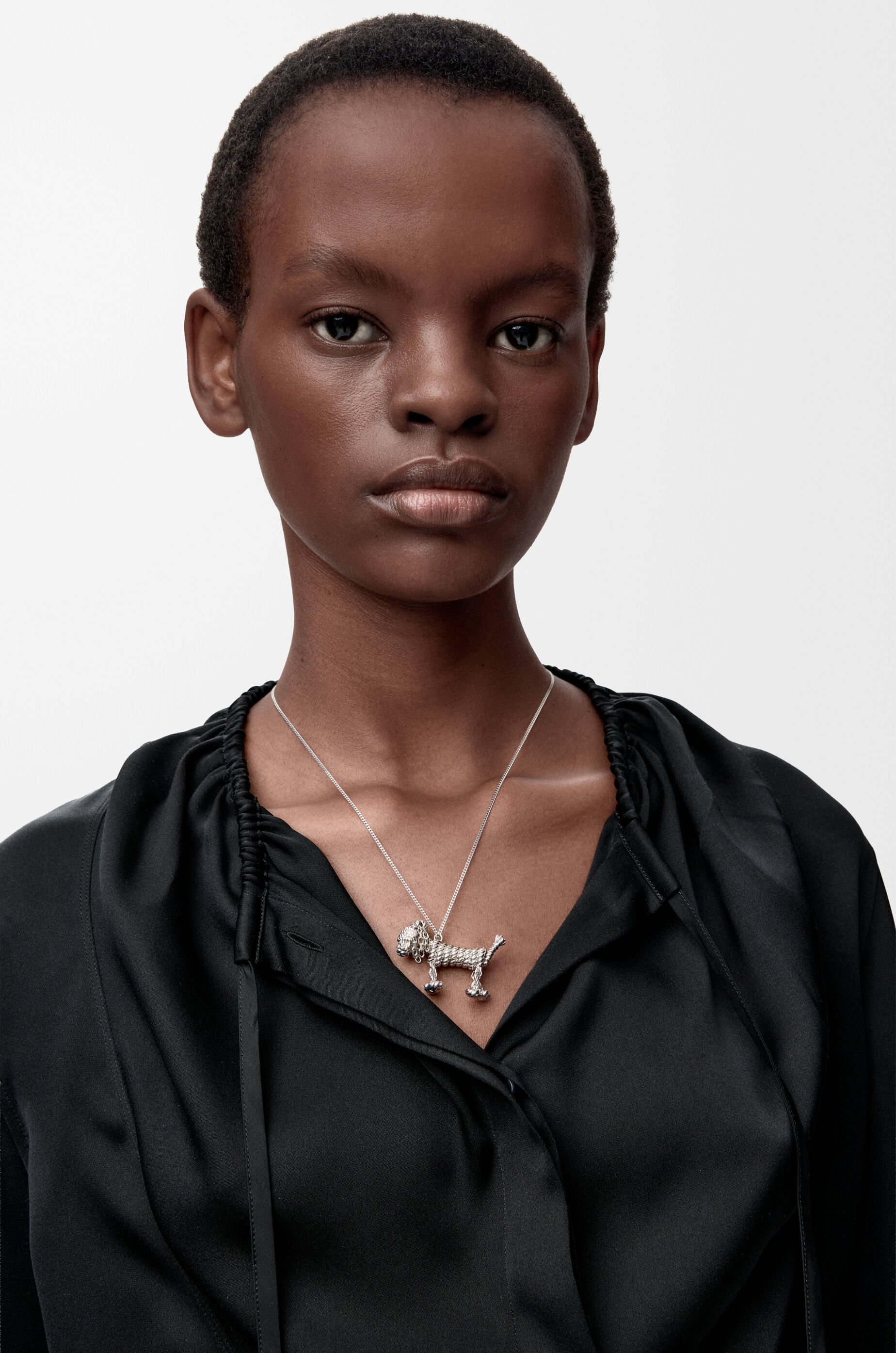 ダックスフント ネックレス シルバー - LOEWE Japan official website