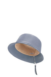 LOEWE Sombrero de pescador en piel napa Azul Atlantico pdp_rd