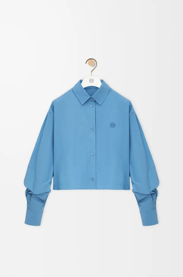 LOEWE Shirt in cotton Blue