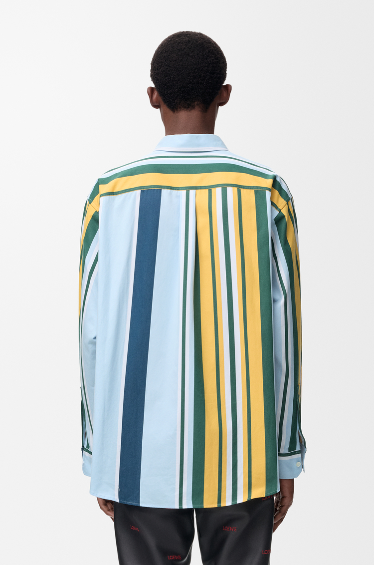LOEWE Shirt in cotton Yellow/Multicolor