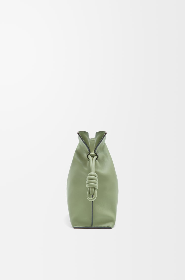 LOEWE Mini Flamenco clutch in nappa calfskin Rosemary