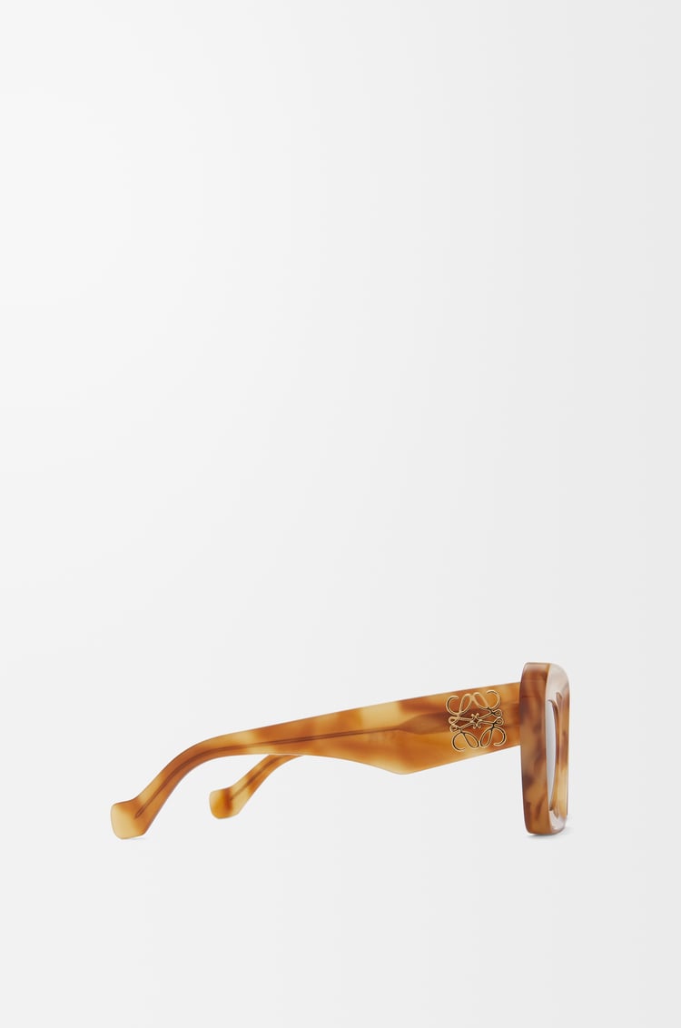 LOEWE Gafas de sol Beveled Cateye Habana Rubio Brillante/Ahumado