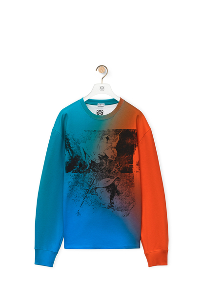 LOEWE Relaxed fit sweatshirt in cotton Multicolor