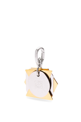 LOEWE Origami charm in sterling silver Silver/Gold plp_rd