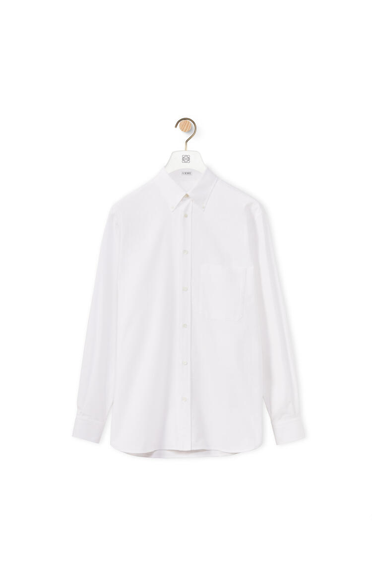 LOEWE Oxford shirt in cotton White pdp_rd