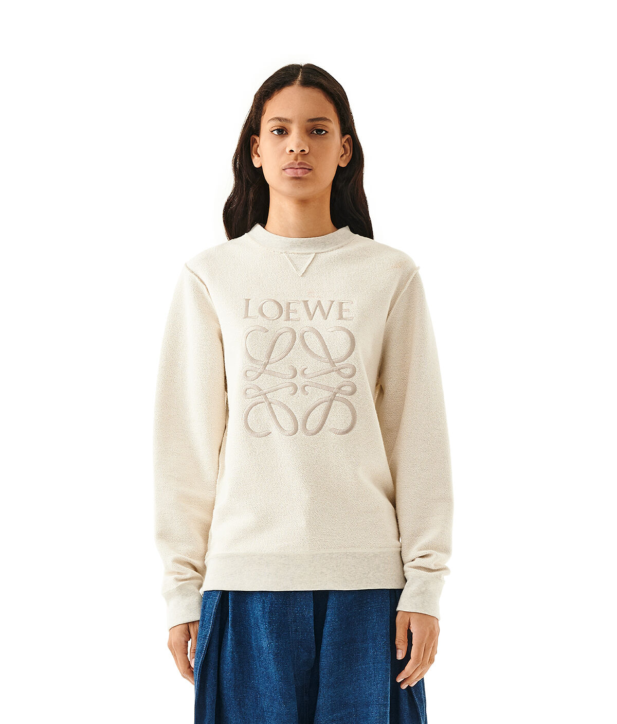 Anagram Sweatshirt Ecru/Black LOEWE