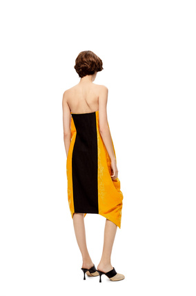 LOEWE Bustier dress in velvet Sunflower plp_rd