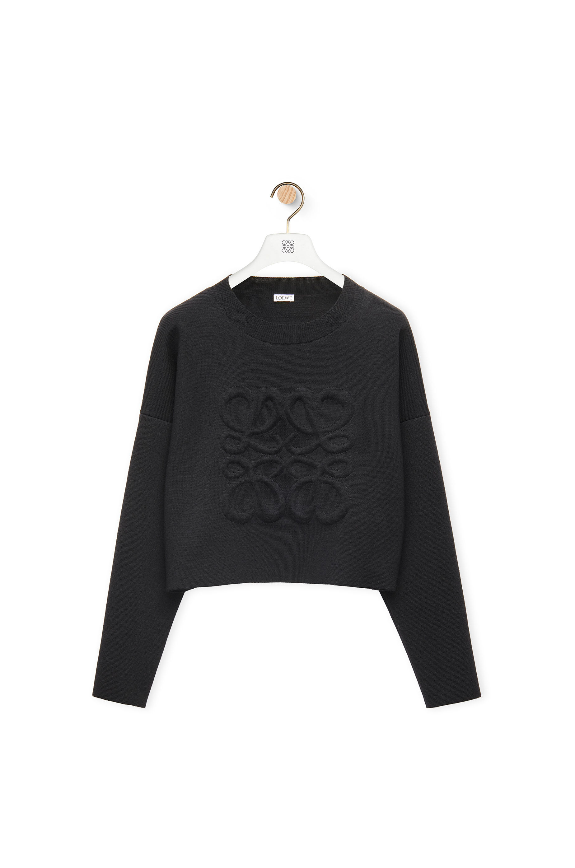 アナグラム セーター（ウール） ブラック - LOEWE