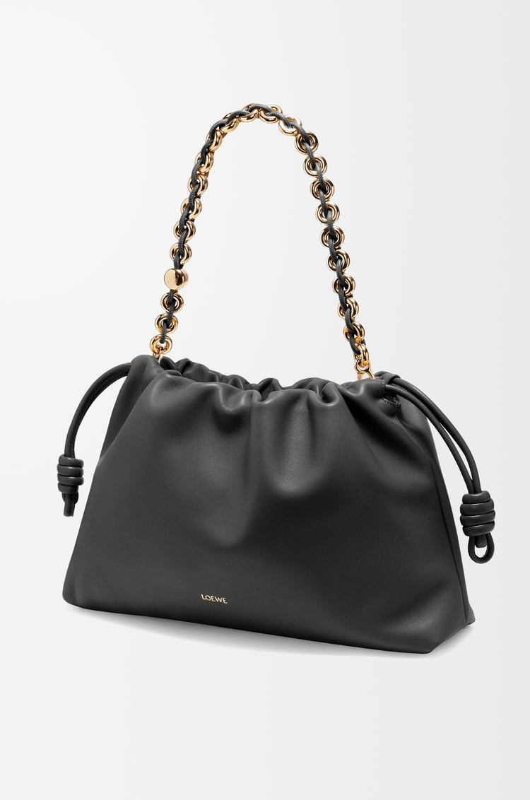 LOEWE Grand Flamenco purse en cuir d'agneau nappa doux Noir