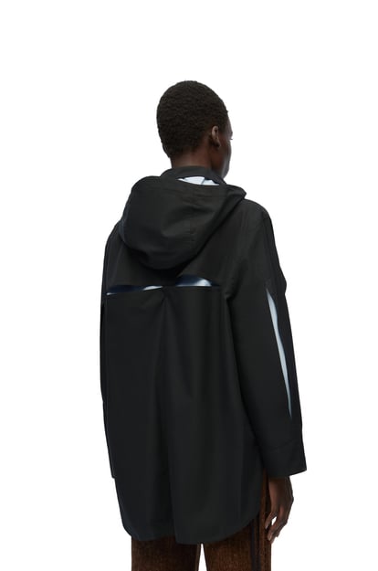LOEWE Parka con capucha en algodón Negro plp_rd