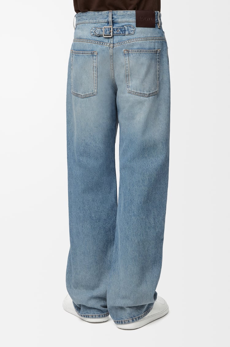 LOEWE Pantalón vaquero en denim Azul Vintage