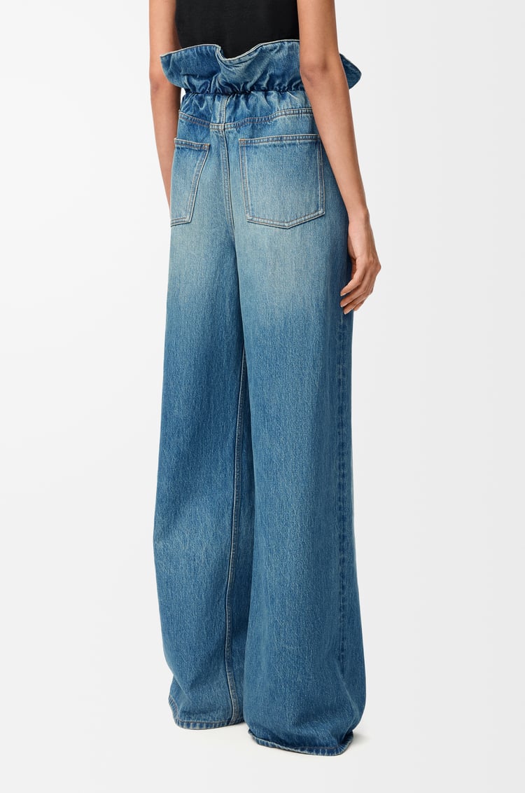 LOEWE Flamenco jeans in denim Denim Blue