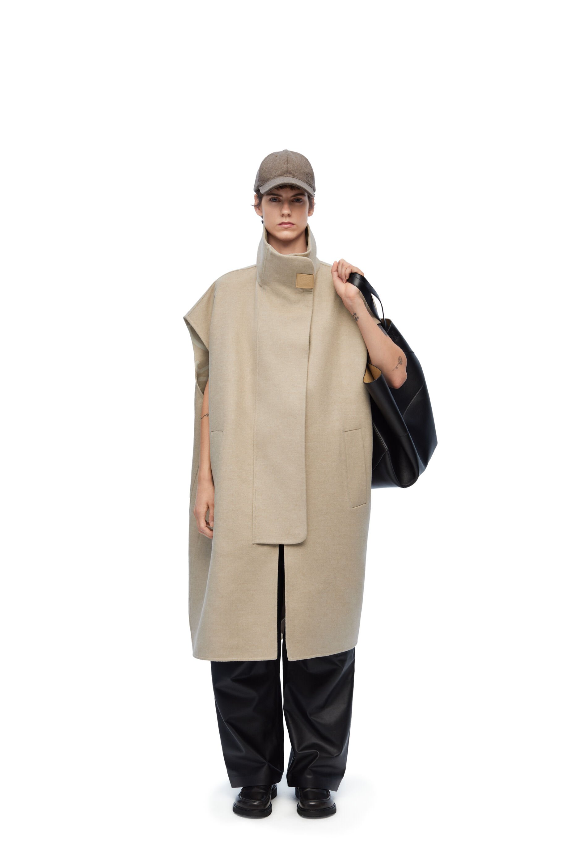 Manteau hotsell cape beige