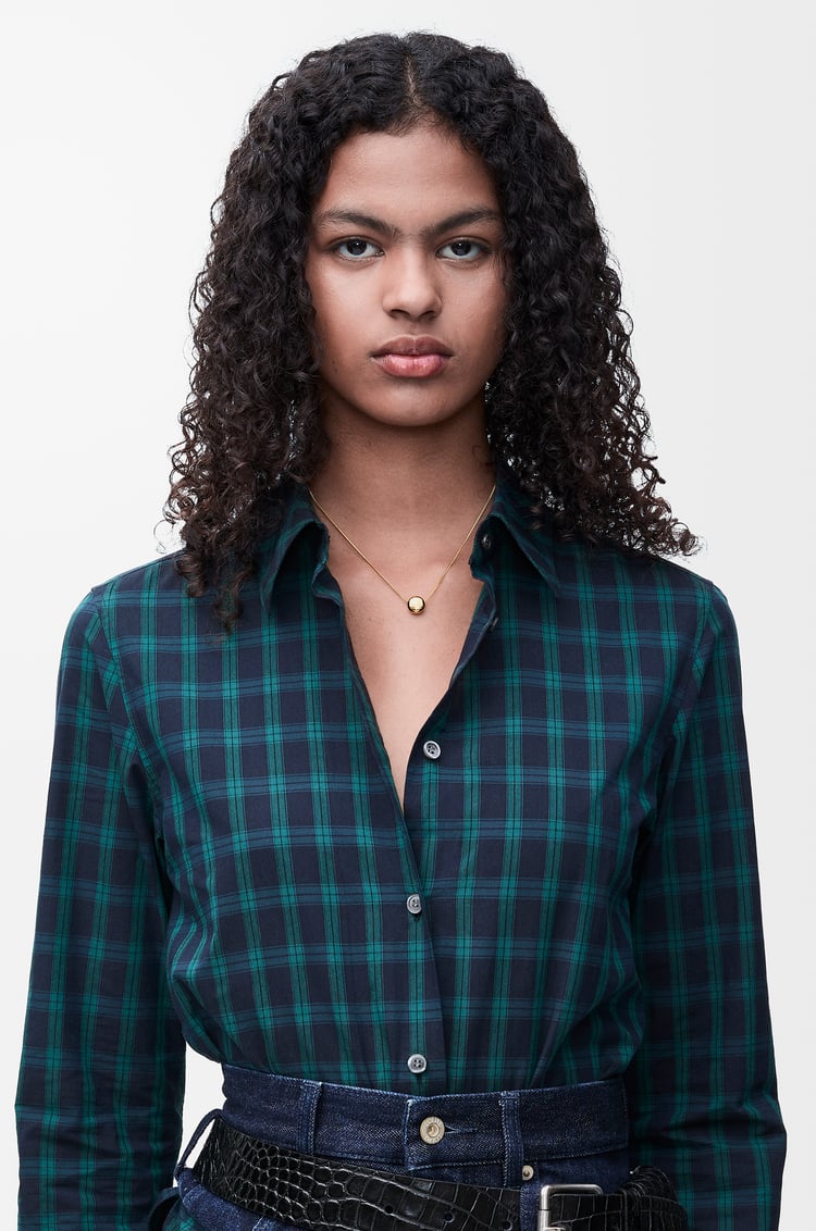 LOEWE Pebble necklace in sterling silver Gold