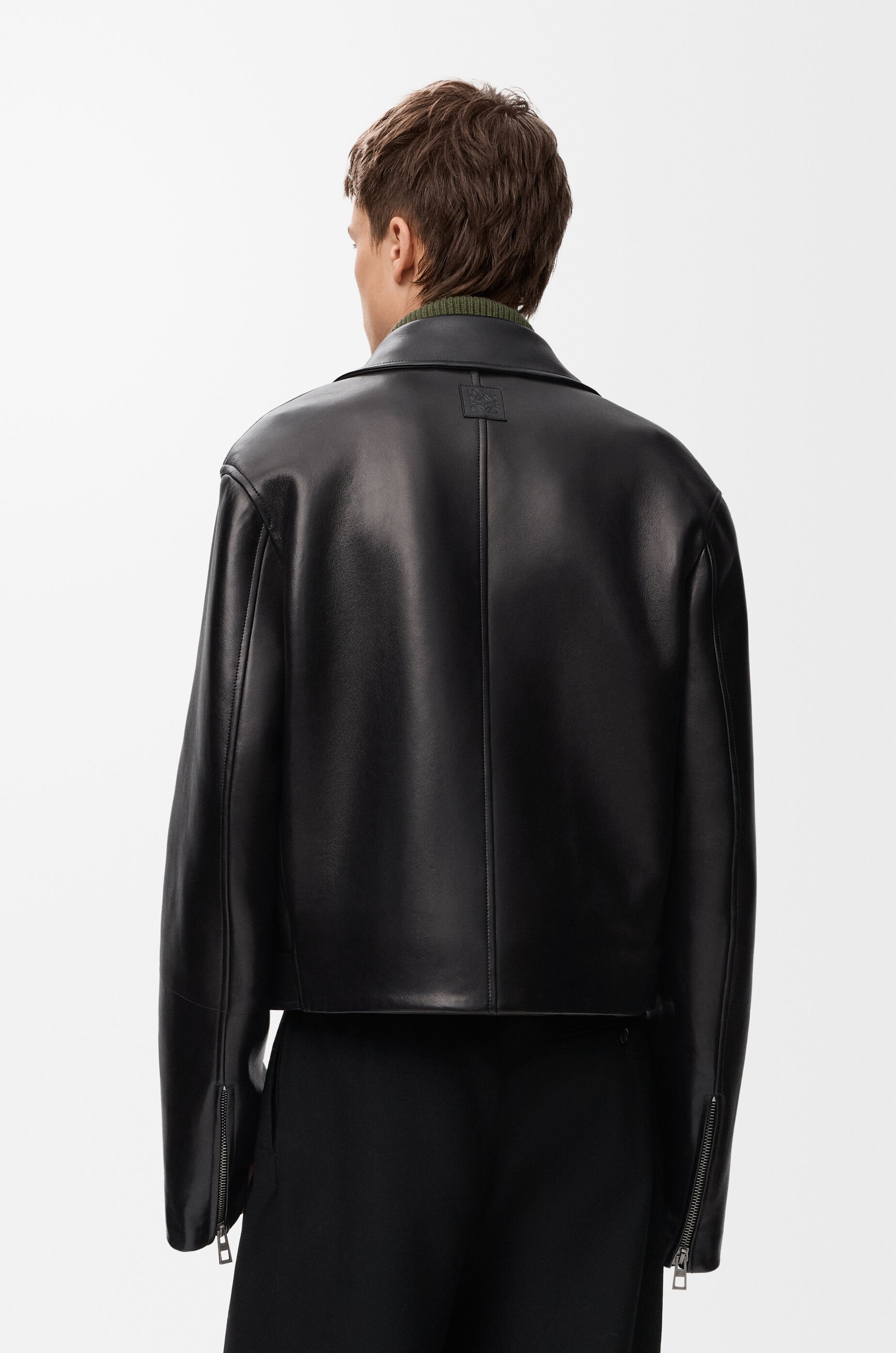 【KEI様】LOEWE バイカージャケット ナパ M 【値下げ不可】 バイカー ジャケット（ナパラム） ブラック - LOEWE