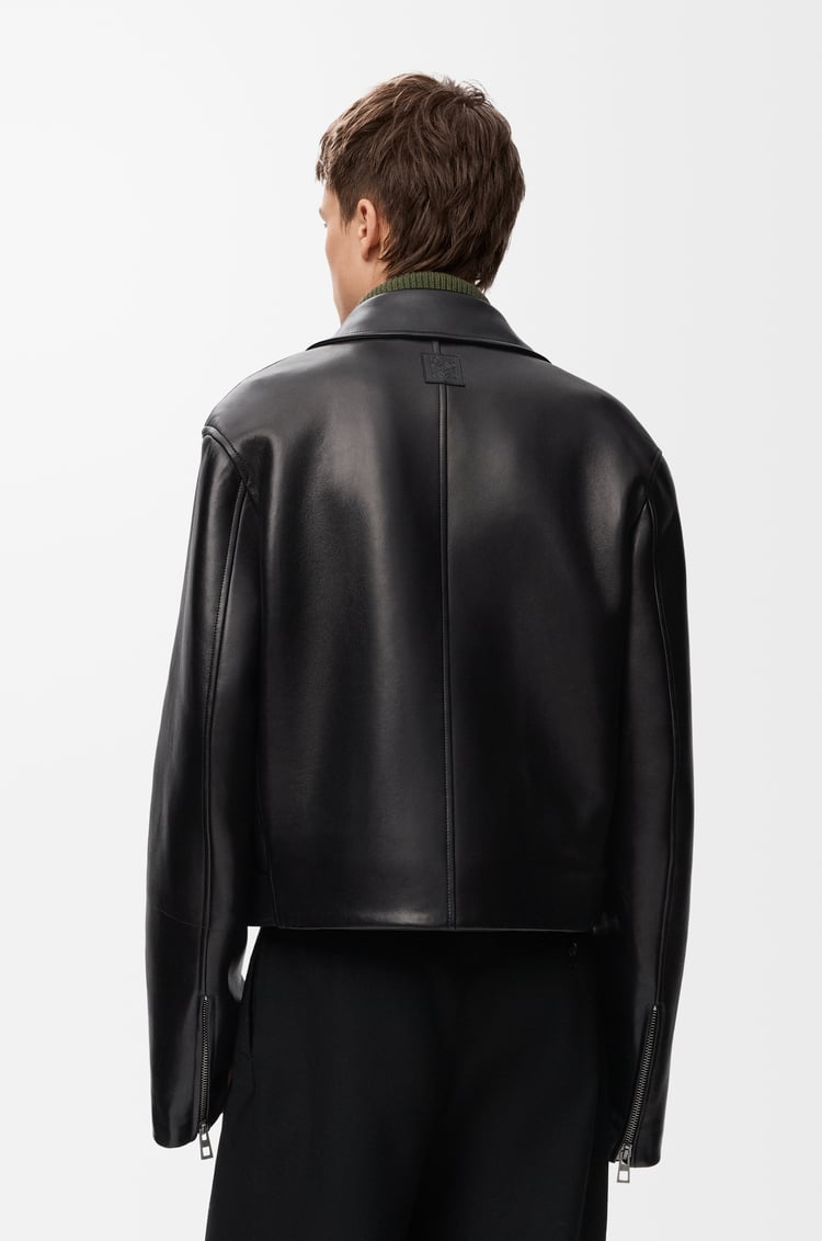 LOEWE Biker jacket in nappa lambskin Black
