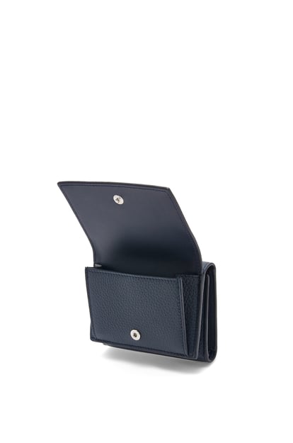 LOEWE Trifold wallet in soft grained calfskin Deep Navy plp_rd