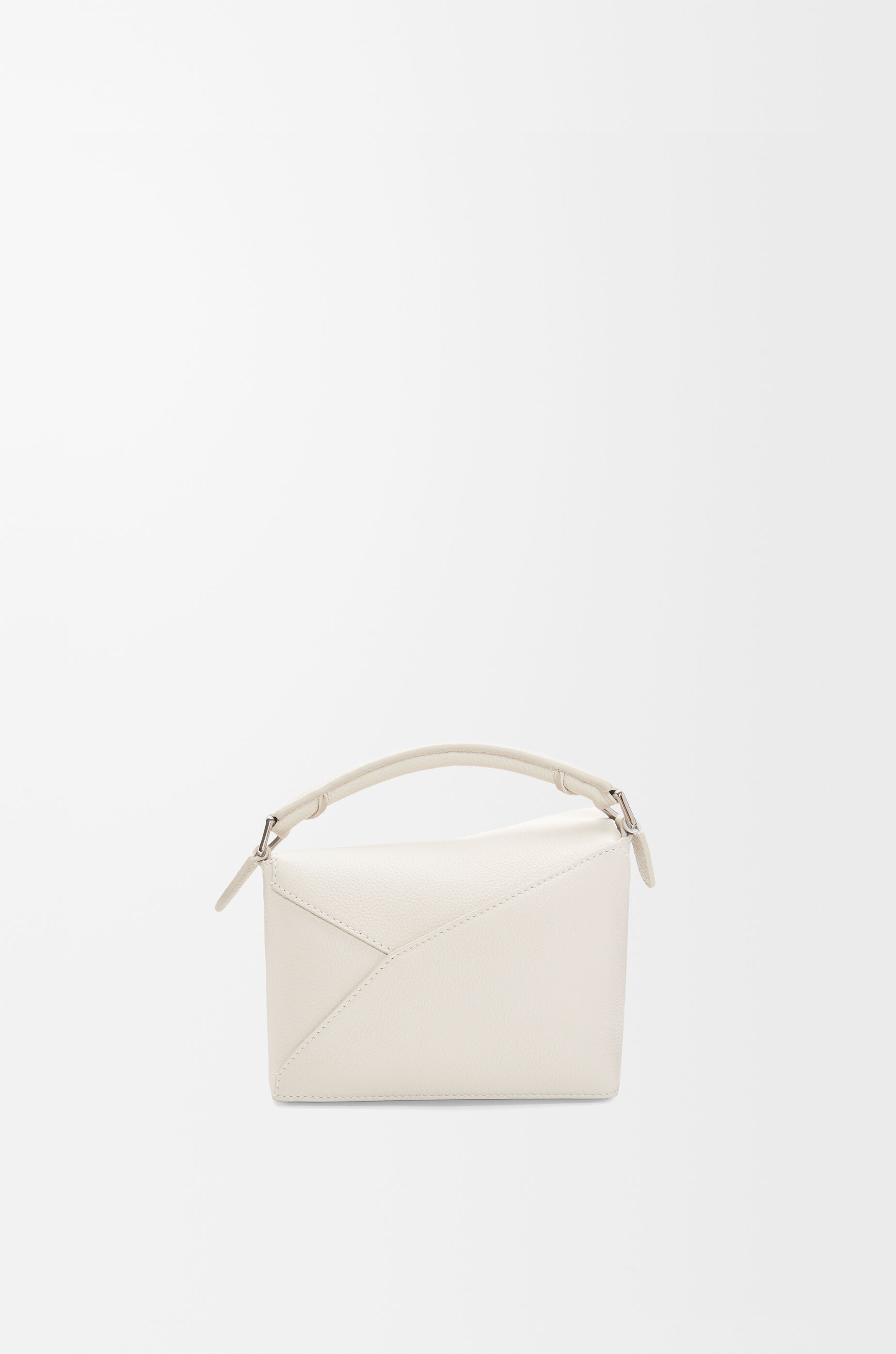 LOEWE ビジュー付きミニバッグ Mini Puzzle Edge bag in soft grained calfskin Grey - LOEWE USA