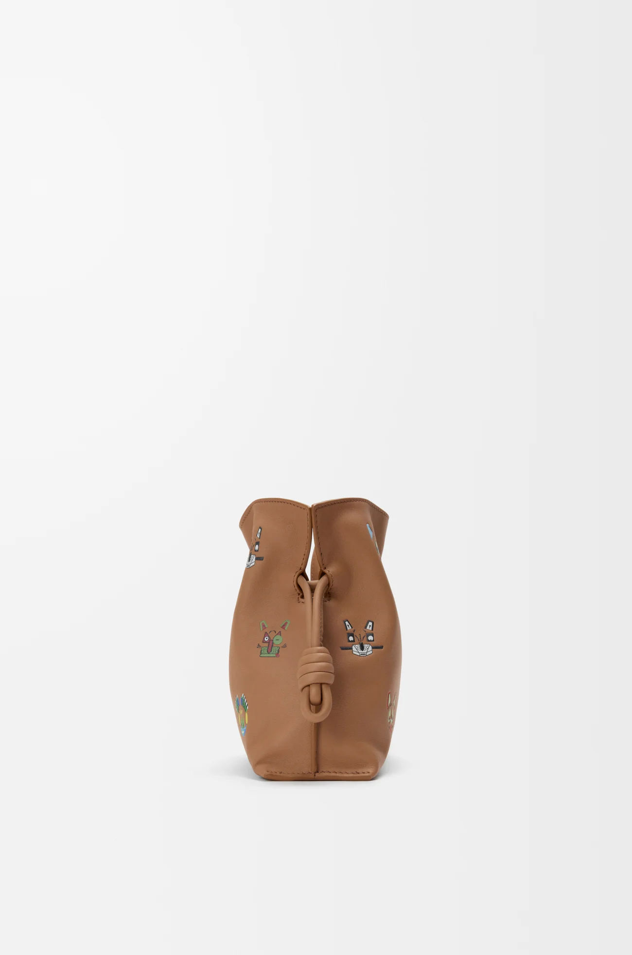 LOEWE キャッツ フラメンコクラッチ ミニ（ナパカーフ） モカ