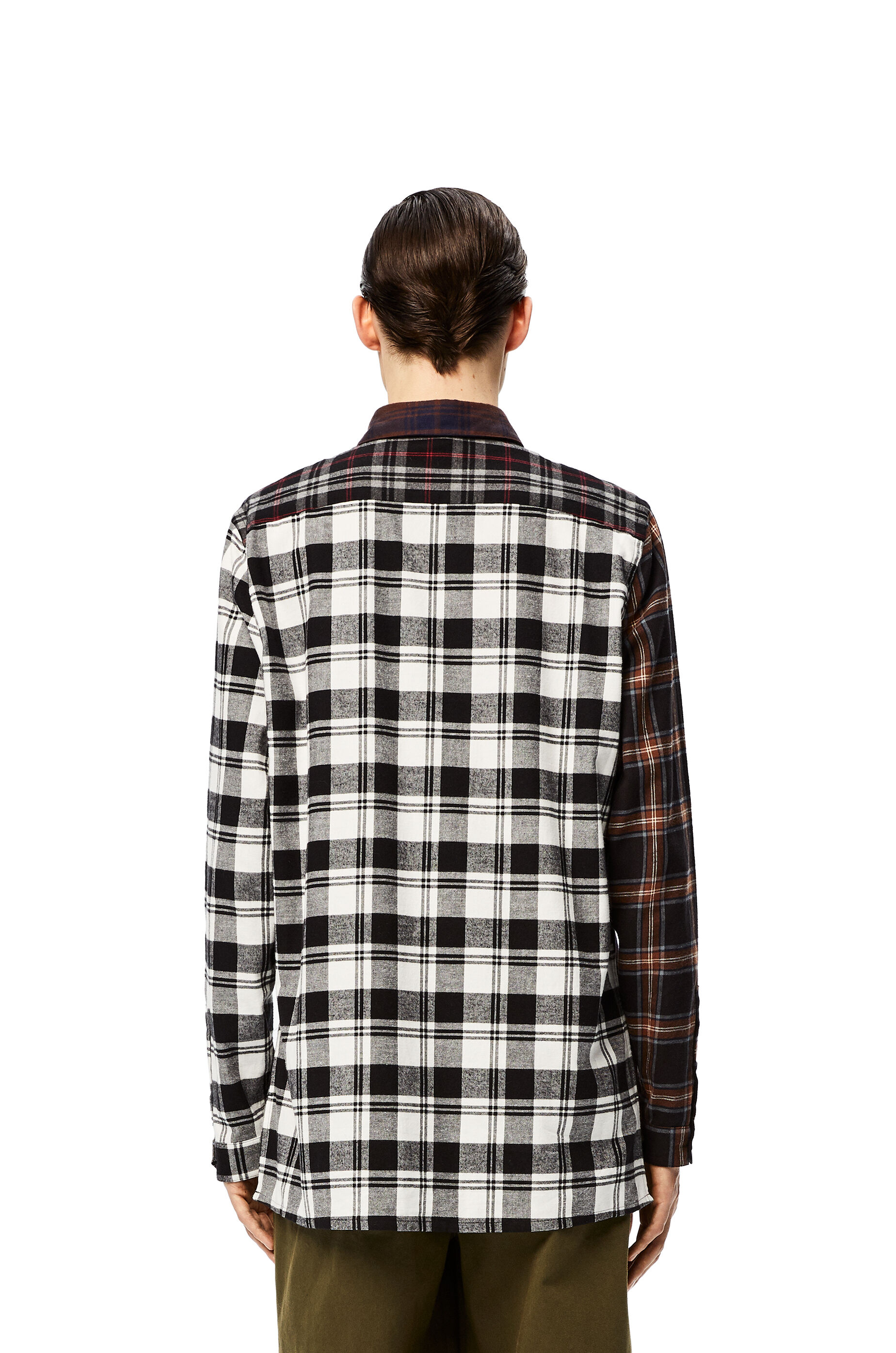 loewe patchwork shirt