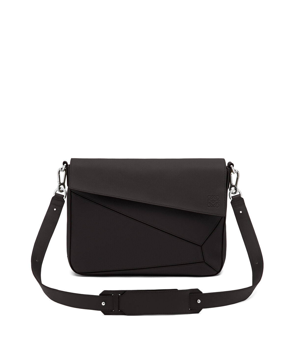 Puzzle Messenger Bag Black LOEWE