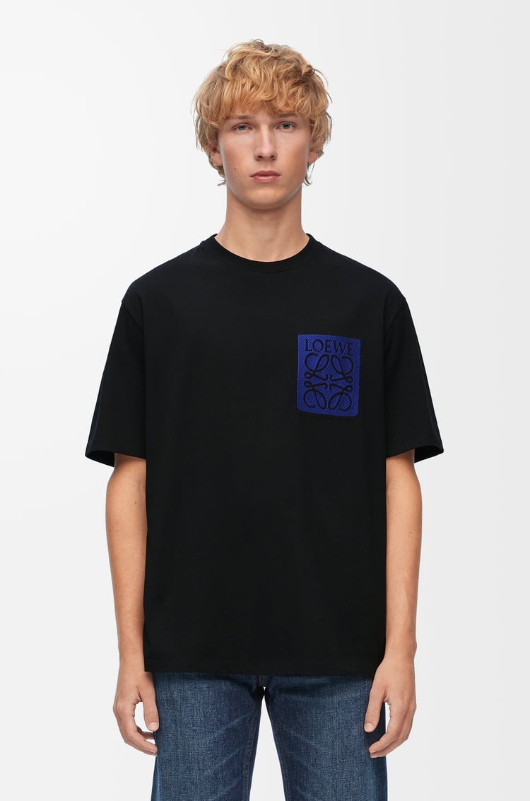 LOEWE Relaxed fit T-shirt in cotton Black