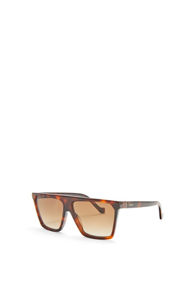 LOEWE Thin flat top sunglasses Dark Havana Patchwork plp_rd