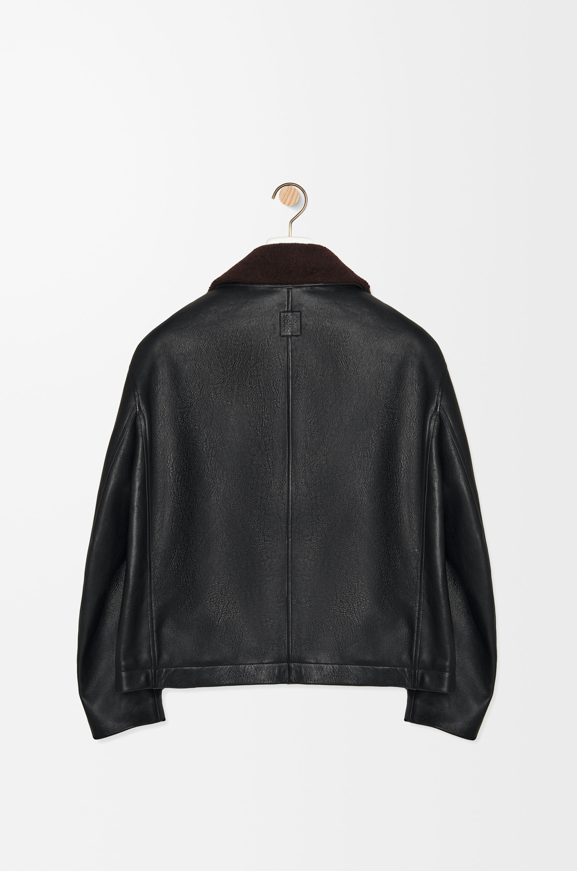 Bomber jacket in nappa lambskin Black Brown LOEWE