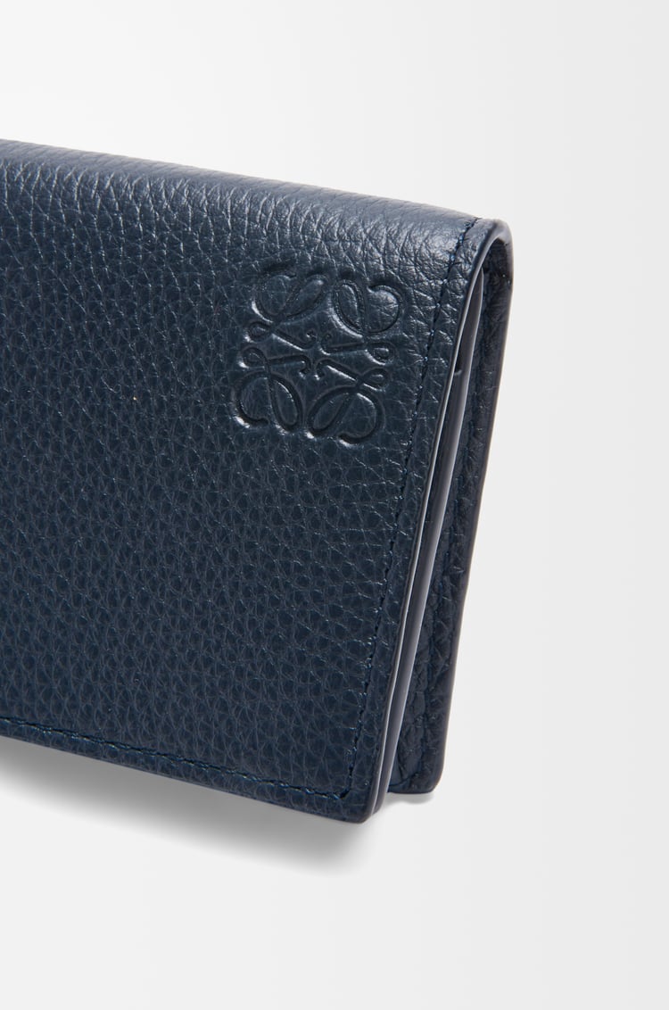LOEWE ビジネスカードホルダー（ソフトグレインカーフ） ディープネイビー