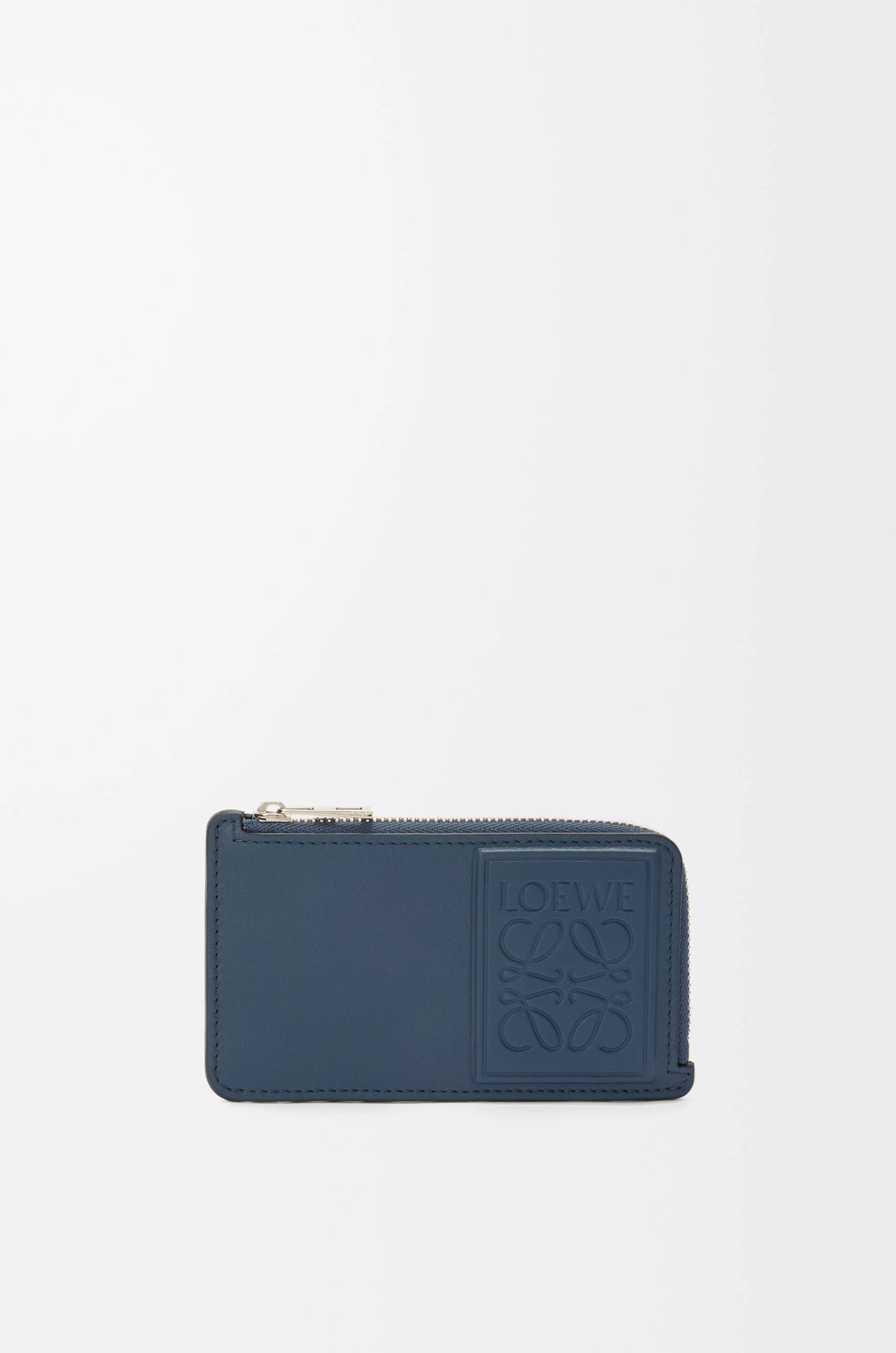 LOEWE コインケース カードケース C565Z40X01 サテンカーフ LOEWE】サテンカーフスキン ZIP付コイン&カードホルダー/black