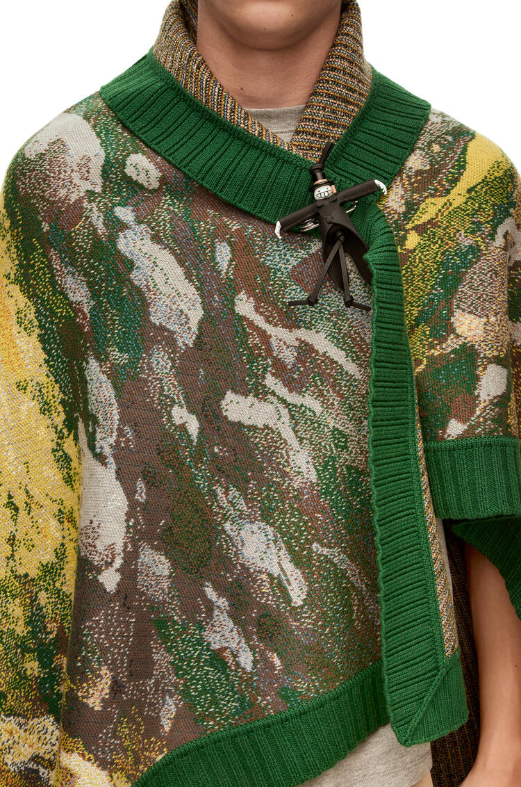 LOEWE Turnip Head blanket in wool Multicolor
