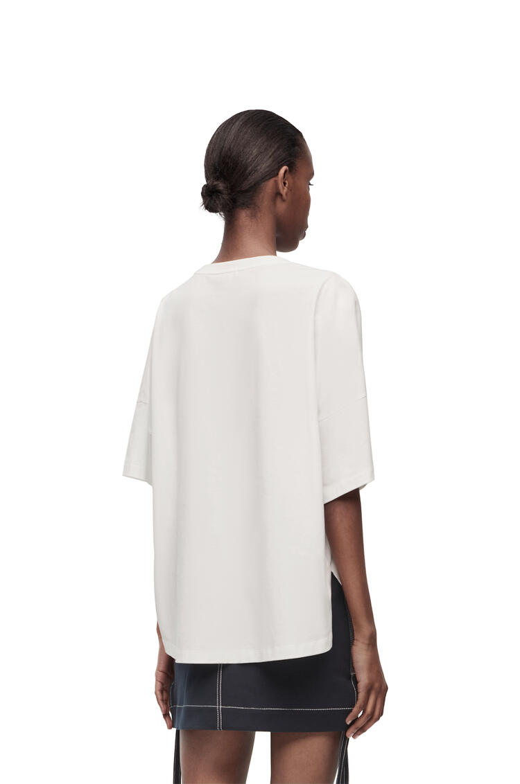 LOEWE Camiseta oversize en algodón Blanco