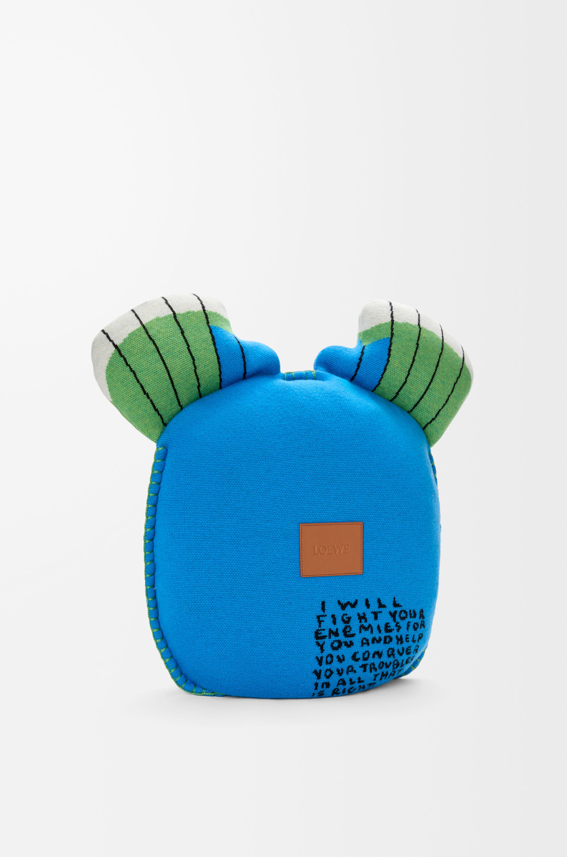 クッション（ウール） ブルー - LOEWE