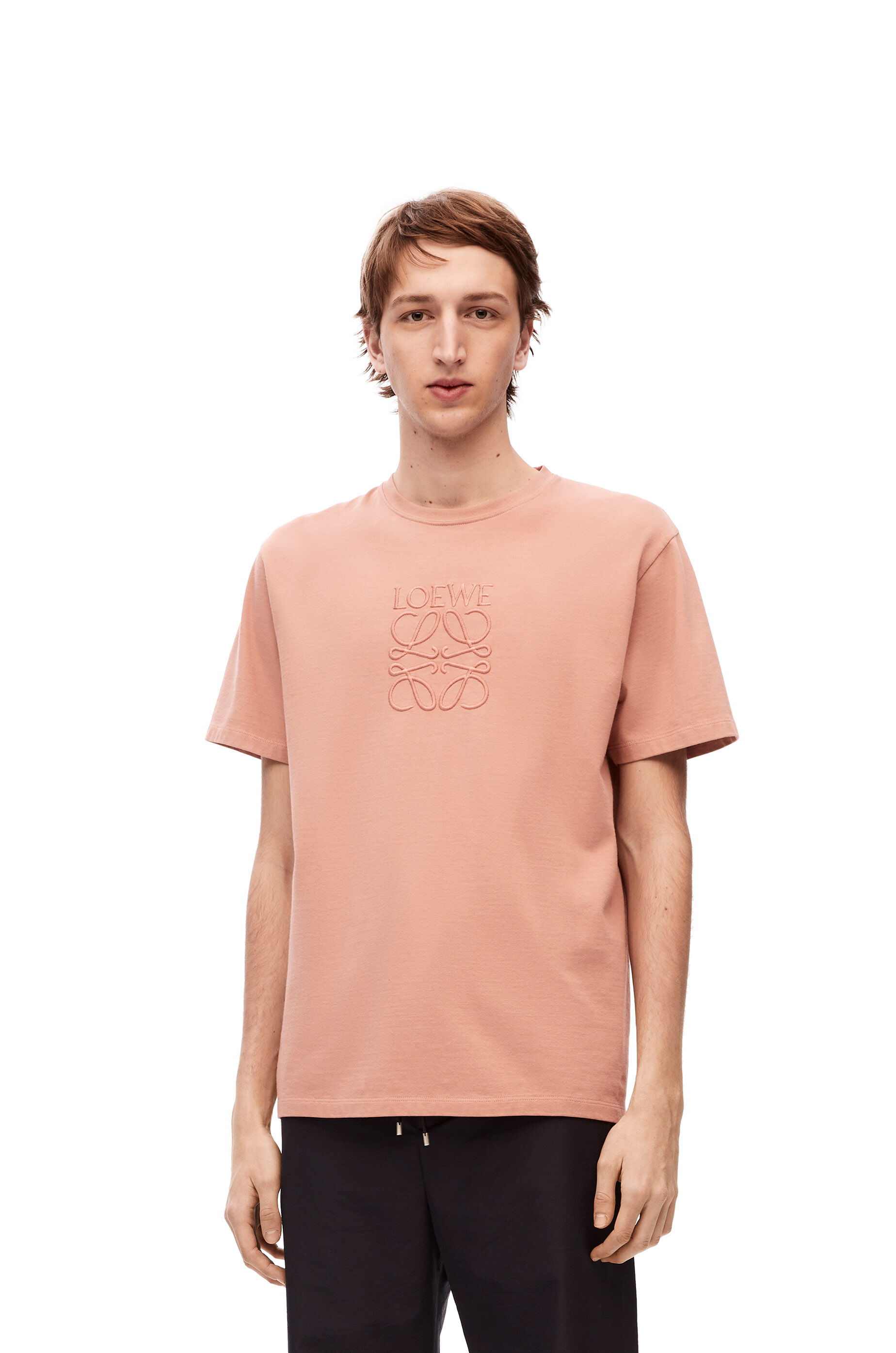 リラックスフィット Tシャツ（コットン） ピーチブルーム - LOEWE