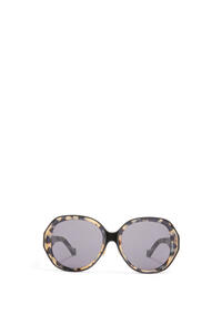 LOEWE Elipse sunglasses in acetate Black/White Havana pdp_rd
