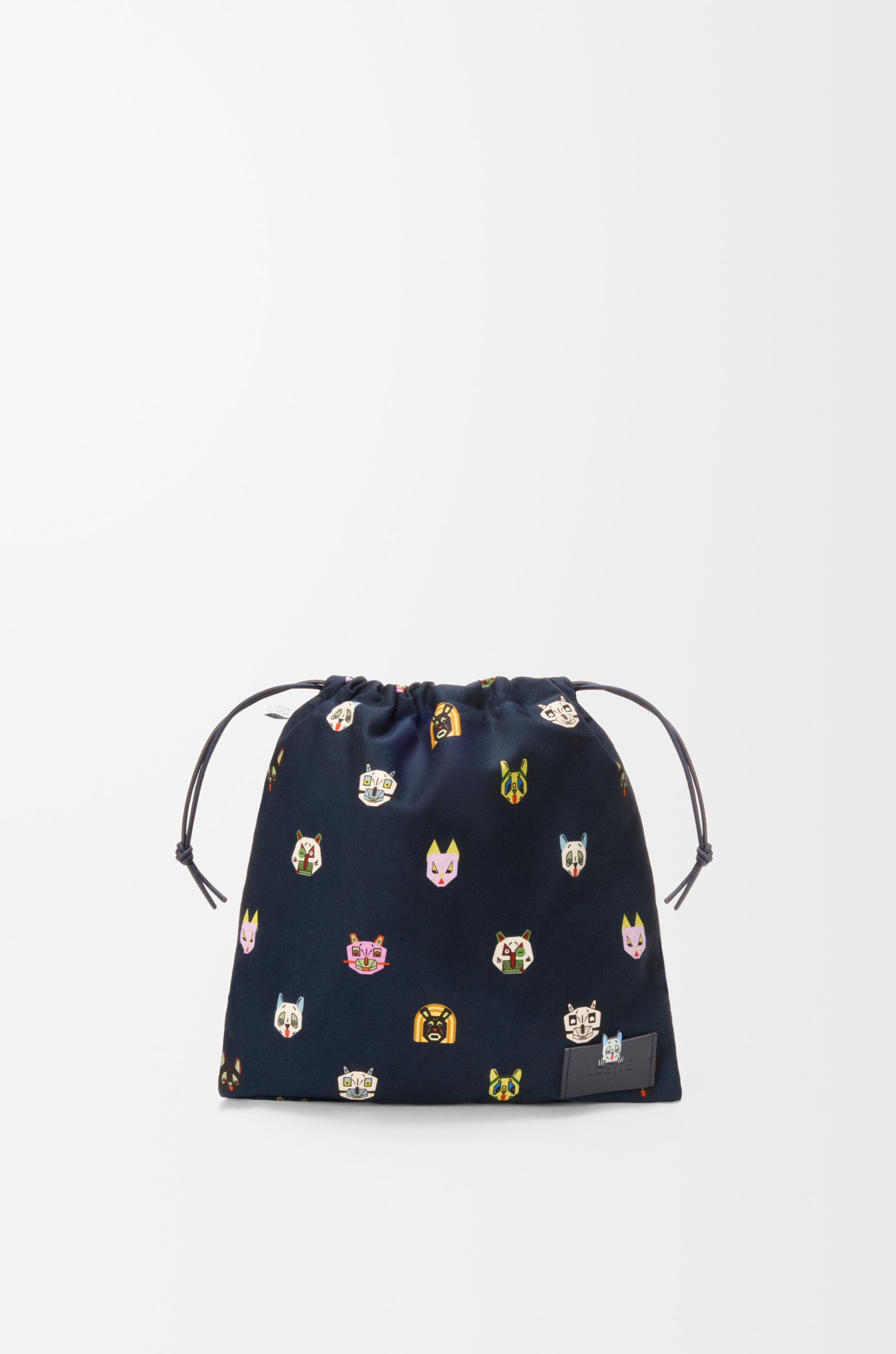 【希少！早い者勝ち！】LOEWE ドローストリングポーチ スナフジタ ブラウン 希少！早い者勝ち！】LOEWE ドローストリングポーチ スナフジタ