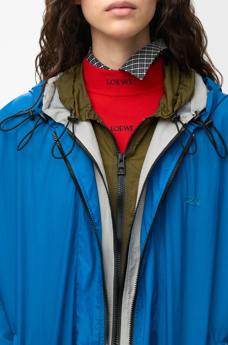 LOEWE Chaqueta en tejido técnico Azul