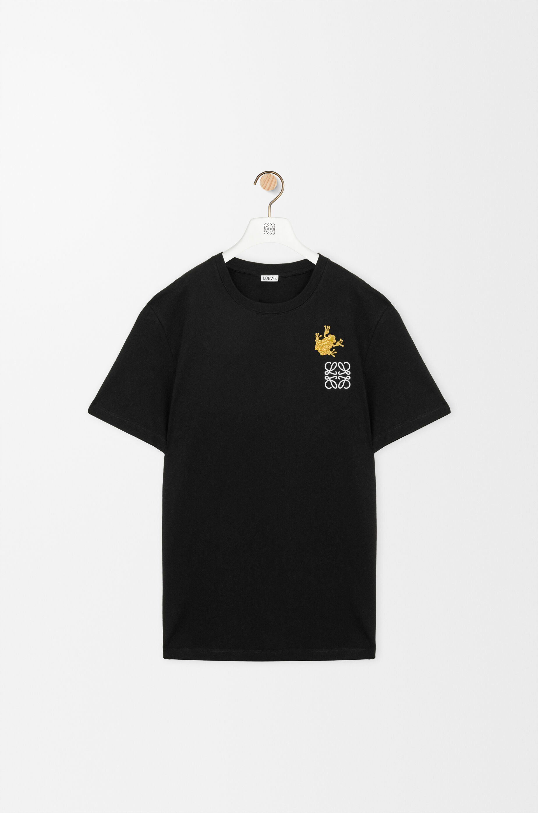 LOEWE ブラック Tシャツ Regular fit T-shirt in cotton Black - LOEWE