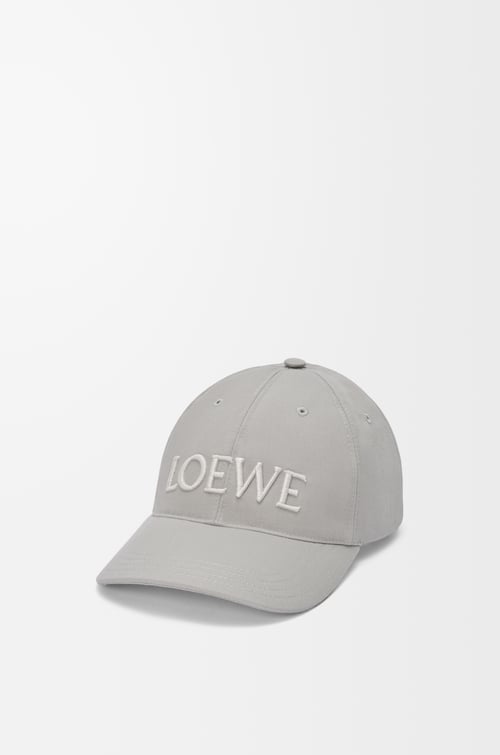 LOEWE 帆布 LOEWE 鴨舌帽 淑女灰