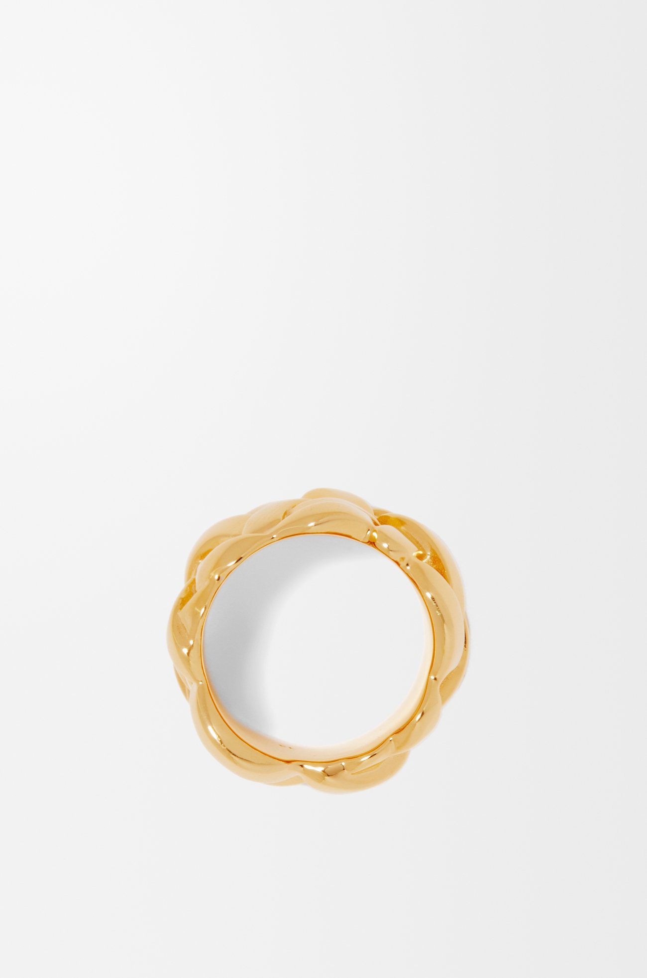 LOEWE 银质 Nest 戒指 金色 plp_rd