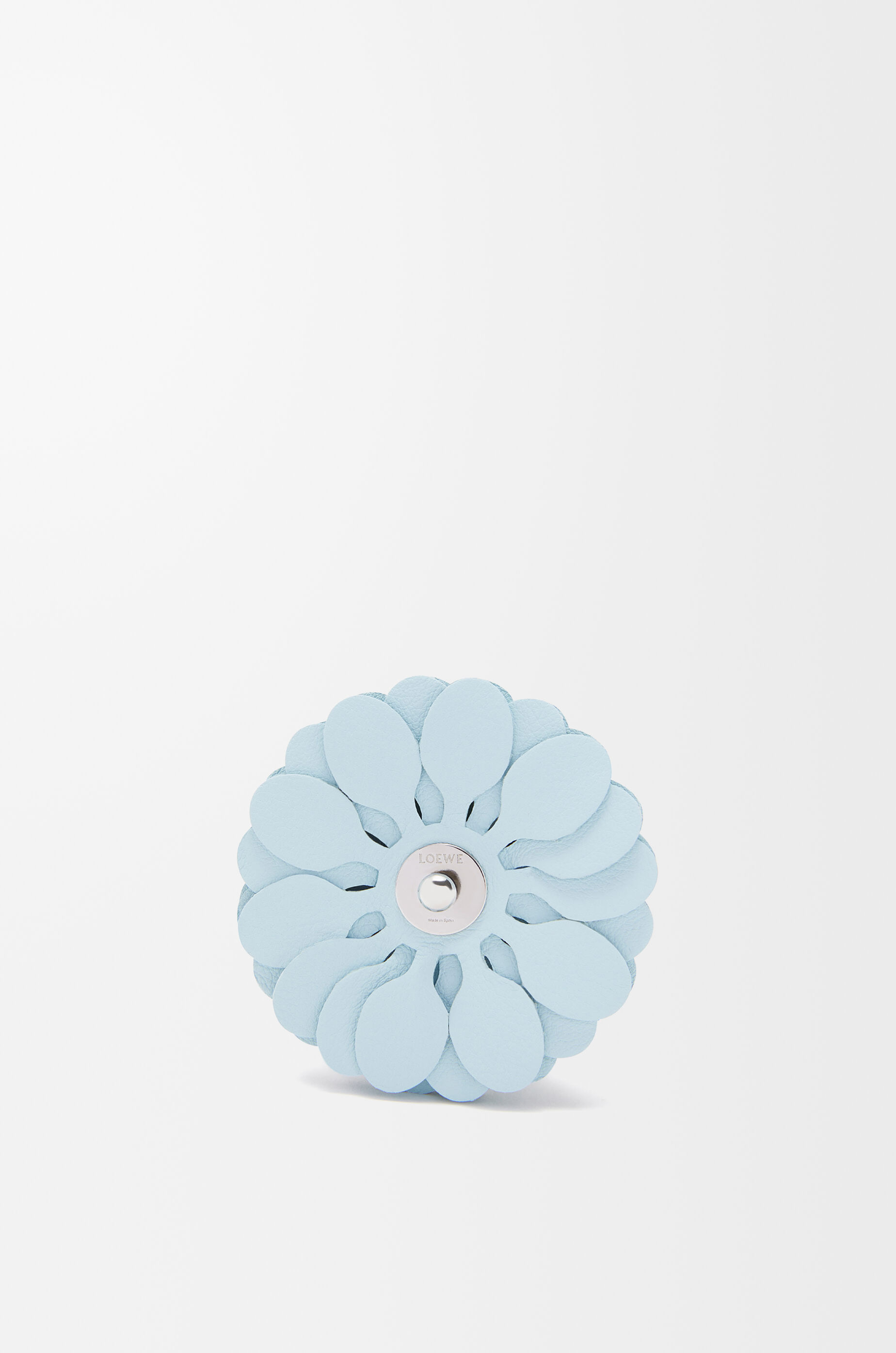 人気提案 スタッド フラワー LOEWE - クリスタルブルー (カーフ) アクセサリー