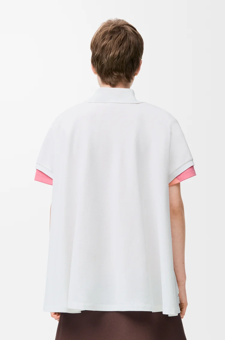 LOEWE Polo in cotton White