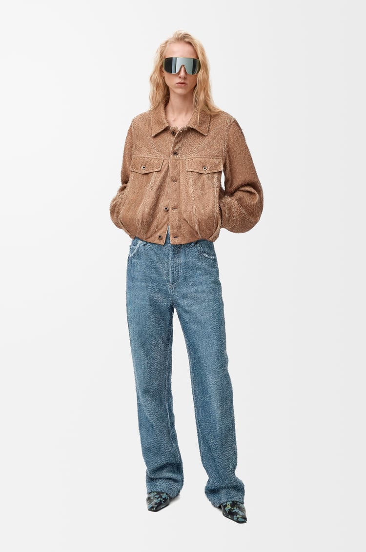 LOEWE 재킷 - 나파 램스킨 베이지