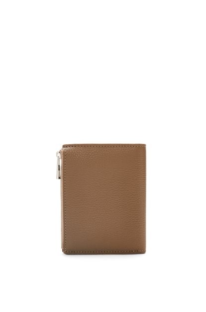 LOEWE Slim compact wallet in soft grained calfskin Winter Brown plp_rd